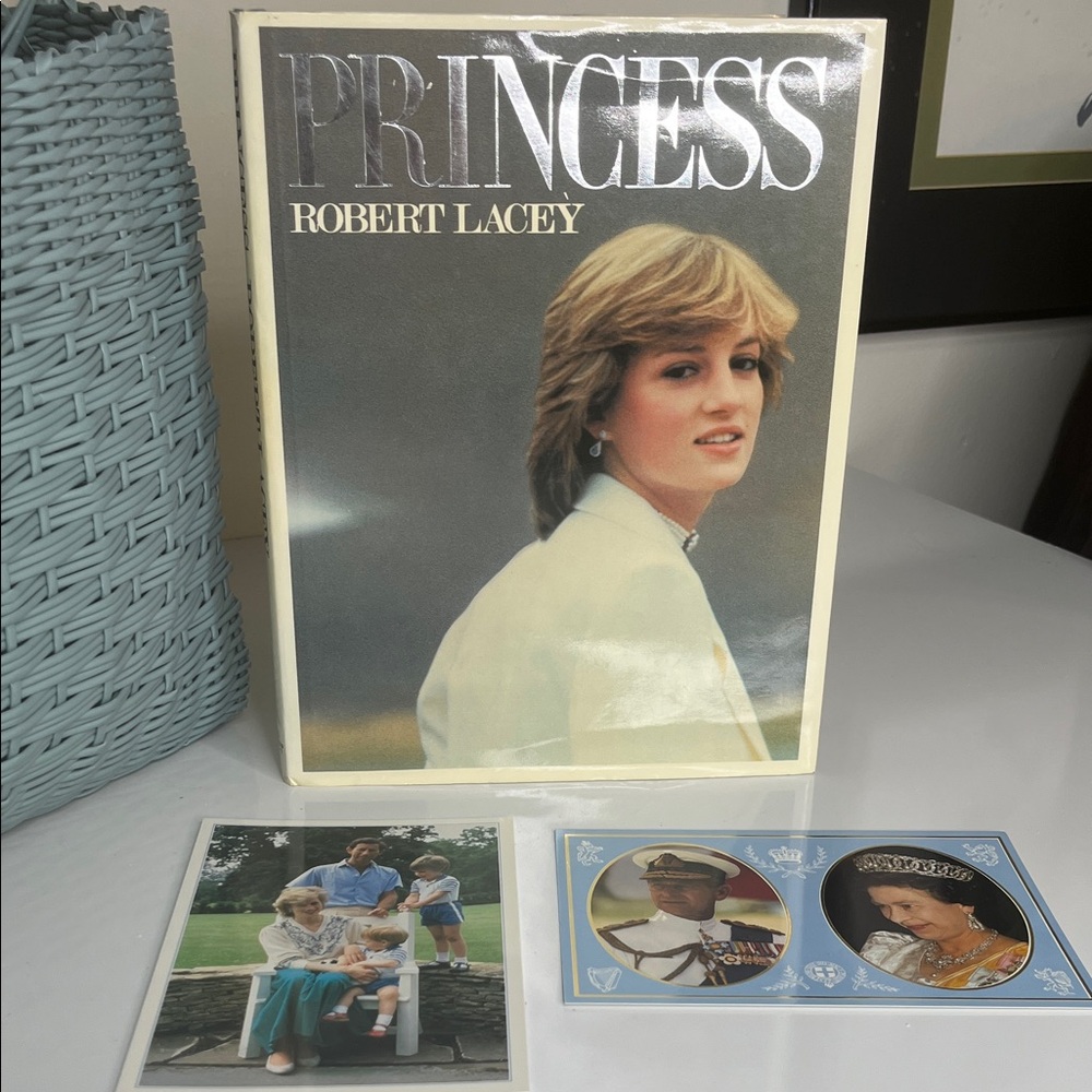 Princess Diana Book and Royal Postcards